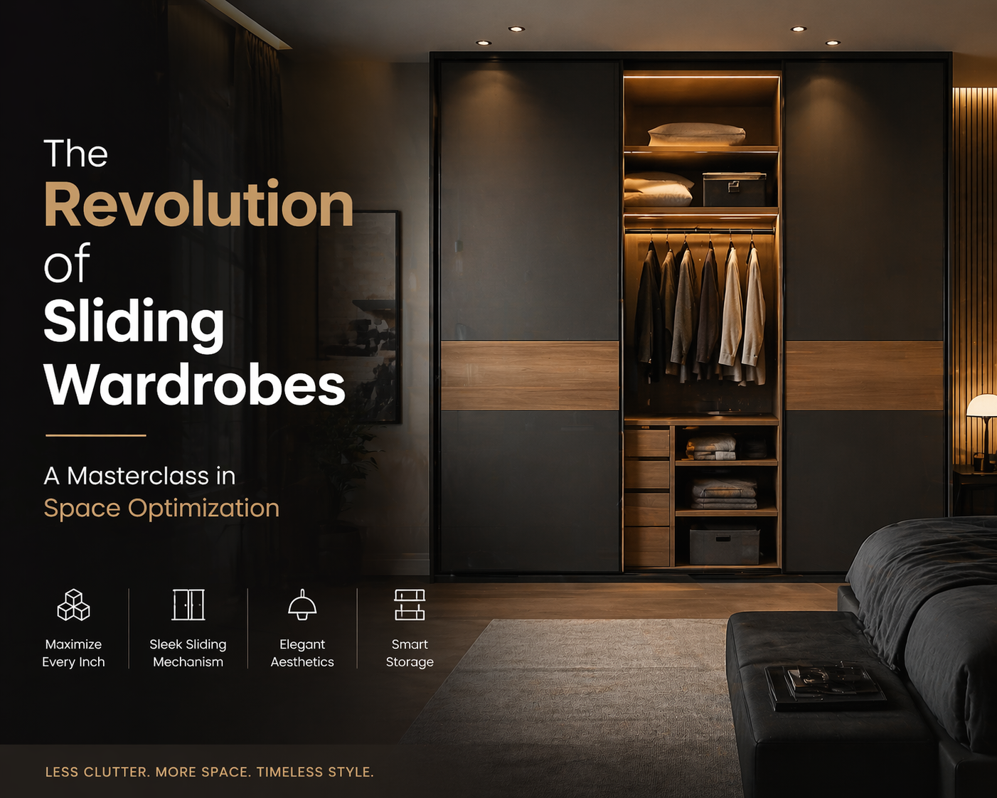 The Revolution of Sliding Wardrobes – A Masterclass in Space Optimization