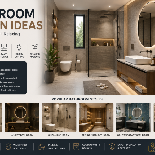 Bathroom Design Ideas: Create a Stylish, Comfortable & Functional Bathroom