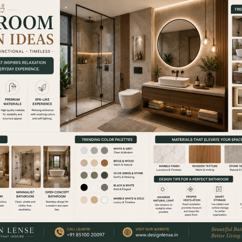 Bathroom Design Ideas : Create a Modern, Luxurious & Functional Bathroom