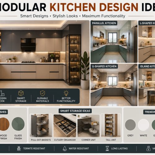 Modular Kitchen Design Ideas: Complete Guide to Creating a Modern, Functional & Stylish Kitchen