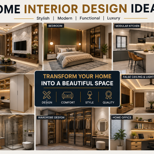 Home Interior Design Ideas: Transform Your Dream Home with Modern & Functional Interiors